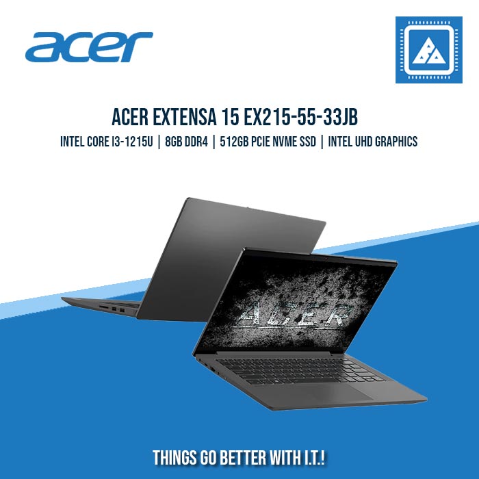 ACER EXTENSA 15 EX215-55-33JB i3-1215U/8GB/512GB NVME | BEST FOR STUDENTS AND FREELANCERS LAPTOP ACER EXTENSA 15 EX215-55-33JB i3-1215U/8GB/512GB NVME | BEST FOR STUDENTS AND FREELANCERS LAPTOP